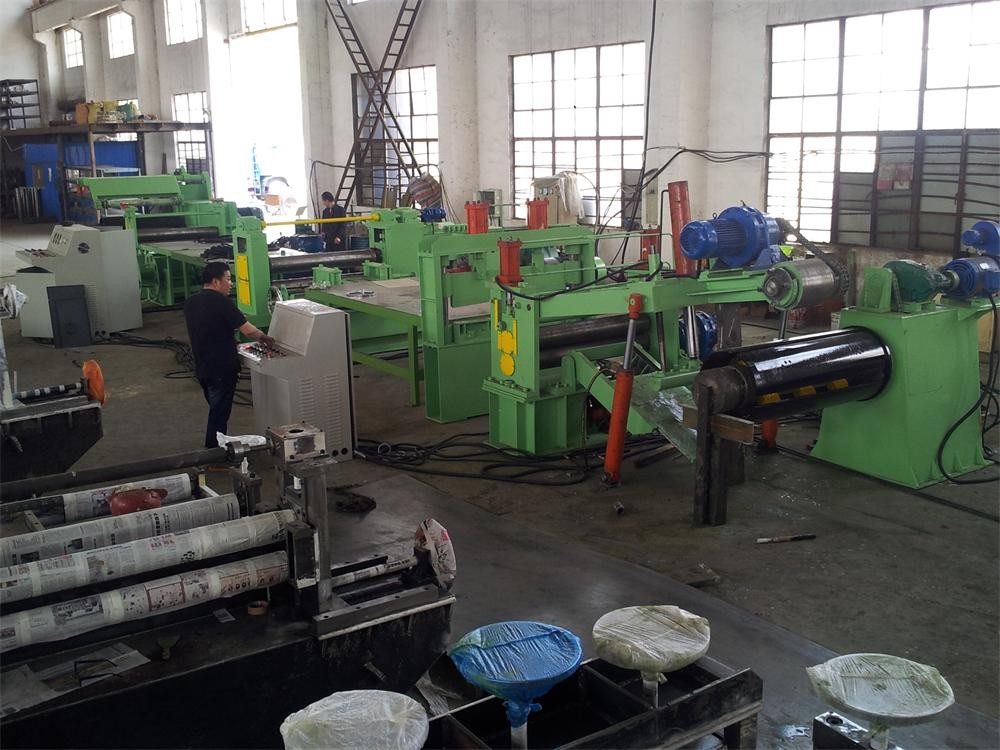 PLC with touch screen cold coil slitting machine