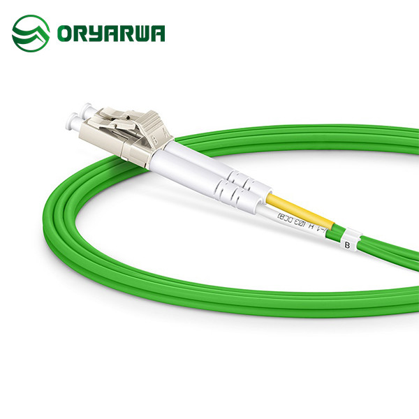 LC UPC To LC UPC OM5 Simplex Multimode Patch Cord 1m 2m 3m