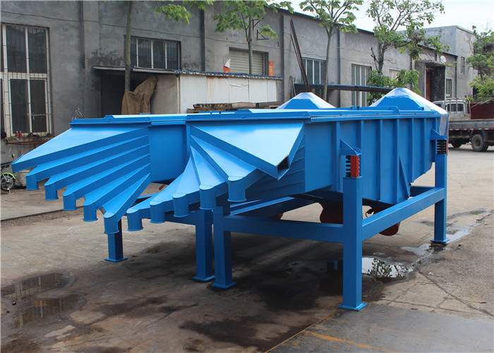 Coal Industry Durability Linear Vibrating Screen Machine 50 KG~100 T/H