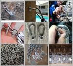 stainless steel snap shackles ,stainless steell triangle ,stainless steel bow