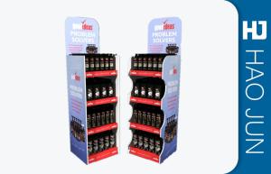China Shop Stand Up Cardboard Display Units , Cardboard Merchandising Displays wholesale