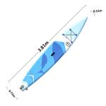Lightweight Foldable 150x28x6 Inch EVA Surfboard