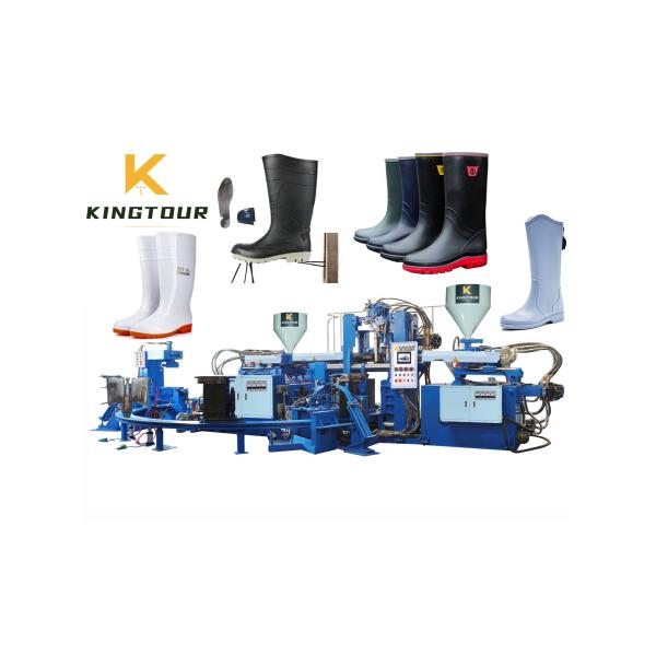 Automatic Shoe Sole Making Machine 8 Station / 10 Station TPR Sole Moulding Machine