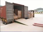 Hot sale! Fixed hydraulic dock ramp DCQ6-0.55-forklift cargo handling auxiliary