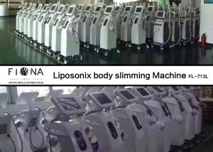 China Skin Tightening Vacuum Fat Loss Machine 7MHZ Frequency 45kg White Color wholesale