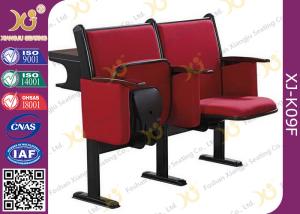 China Steel Leg Center Distance 520 mm High School Classroom Furniture Lecture Hall Chair wholesale