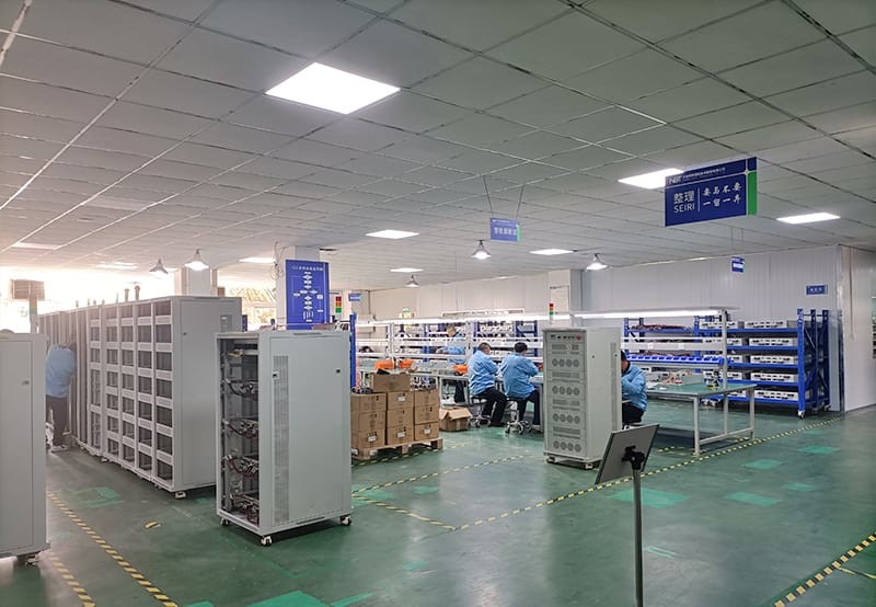 18KW 18650 Battery Capacity Tester , Cylindrical Cell Battery Discharge Analyzer