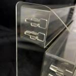 Tabletop Holder Sunglasses Display Stand Clear Eyewear Storage Tray 6 Layer
