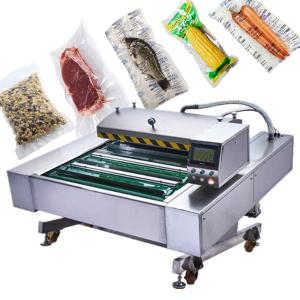 China 380V Conveyor Vacuum Seal Packing Machine IP65 Grade Automatic Sealing wholesale