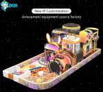 Space Themed Children Playhouse Kindergarten Soft Play Equipment