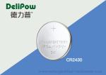 Button Cell Battery CR2430 For Low - Power Electronic Equipment