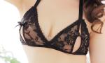 Sexy Lingerie Set, See-Through Lace Lace Banding Stockings Comfortable Underwear