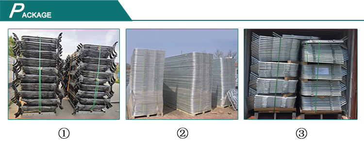 Crowd Control barriers OD35mm Tubing 37" x 8.5foot width