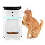 AA Dry Battery 1080P Camera 550mL Pet Food Dispenser