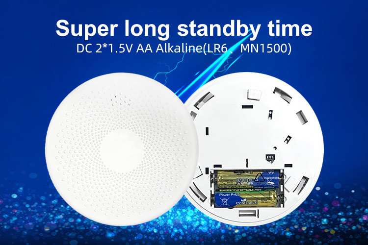 Tuya Smart Smoke Carbon Monoxide Detector Wireless Smoke Alarm CO Alarm