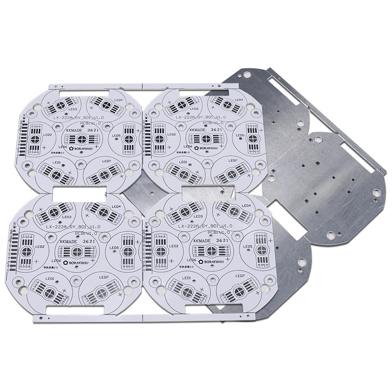 Single Sided Aluminum SMD PCBA 0.2 - 7.0mm Thickness For LED Light