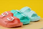 Lightweight Double Band Slide Sandals