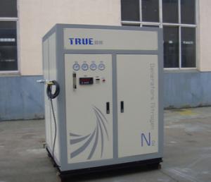China 0.1 Kw Food Grade Small Nitrogen Generation Equipment White For Cake Chips Packing wholesale