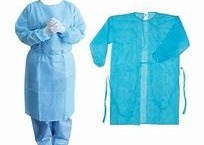Dental Medical Tyvek Disposable Lab Gowns Plus Size Lab Coats Breathable For