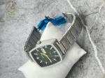 Luxury Watch Business Waterproof Stainless Steel Square Quartz Watch Men