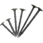 16cm Suppressant Garden Weed Membrane Pegs Screwfix