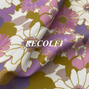 China Moistureproof Sustainable Legging Material Fabric Embossed Print wholesale