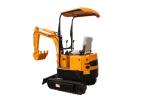 0.02m3 Mini Crawler Excavator For Garden Farmland Small Project Yellow
