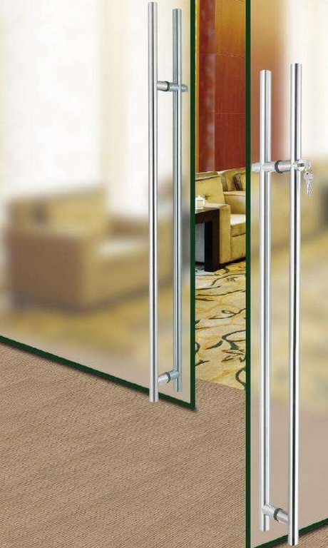European Brass Door Handle 201 Tube and Zinc Allot Head American Gold Room Luxury