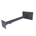 Sturdy Durable Upright Post Industrial Exhibition Settings Steel Upright Post