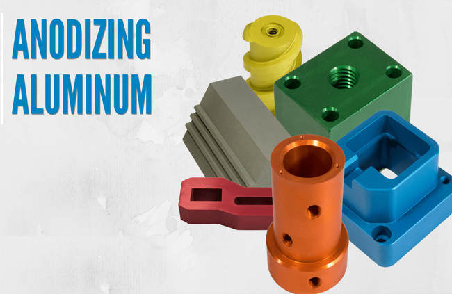Aluminum Sheet Metal Anodized CNC Machining Color Parts
