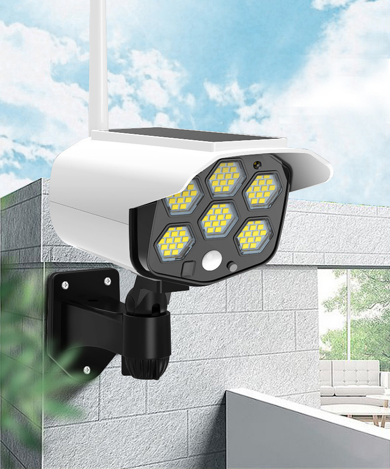 Solar Outdoor Lamps For Courtyard IP65 Waterproof LED Lights