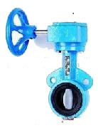 China Cast Iron Flanged Butterfly Valve / Light Weight Sanitary Butterfly Valve wholesale