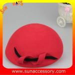 T5631229 Sun Accessory customized winner fashion 100% wool felt beret, women