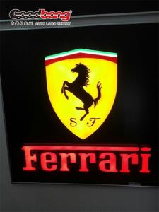 China car showroom Luxury crystal car logo wholesale