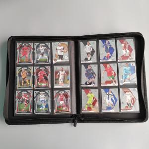 China Pokemon Ultraman Game Card Collection Binder Anime Grid PU Card wholesale