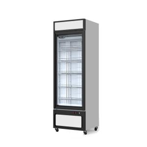 China -22C 450L Commercial Freezers Upright Ice Cream Fridge Showcase wholesale