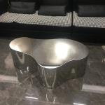 Stainless Steel Furniture Table Chair Sculpture Garden / Park / Square /