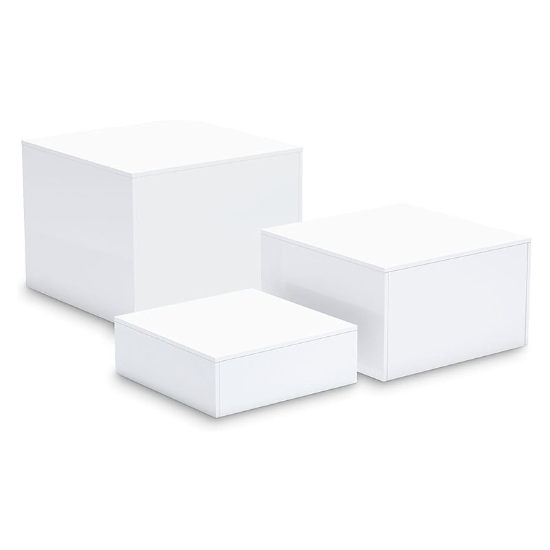 Wholesale Clear Acrylic Display Cubes Food Display Stand For Weddings Birthdays