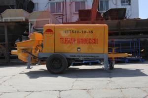 China Wear Resistant Electric Concrete Pump Lift Type 120 - 230mm Concrete Slump Range wholesale
