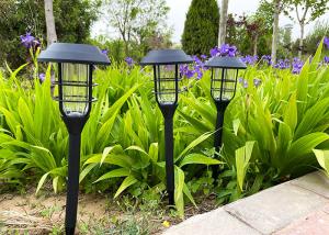 China Decorated Solar Garden Spike Lights 80 CRI 180LM 1.5W Outside Lawn Lights wholesale