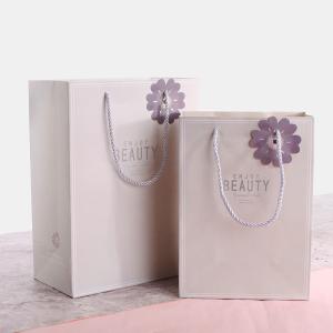China Luxury 230GSM Art Shopping Custom Printed Paper Bags wholesale