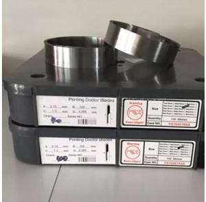 China Stainless Steel Doctor Blades For Flexo Printing 0.152mn Thckness wholesale