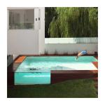 Easy to Install Anti-Uv 30 Years Clear Outdoor Acrylic Swimming Pool for Large