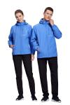 Unisex Warm Down Jacket Windbreaker Hooded Waterproof Mountain Rain Jacket