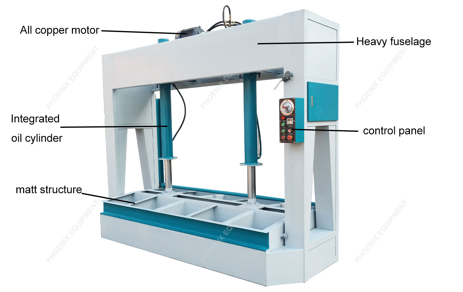 2950X1250X2250mm Fully Automatic Plywood Making Machine for Cold Pressing Production