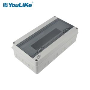 China Anti Deformation External Waterproof MCB Box 18 Way Plastic wholesale