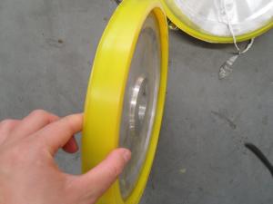 China Polyurethane Parts , Oil Resistance Industrial Polyurethane Coating Parts Bushings Replacement wholesale