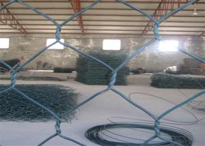 China 100x120 Seawall Construction Screen Gabion Steel Mesh Heavily Galvanized wholesale