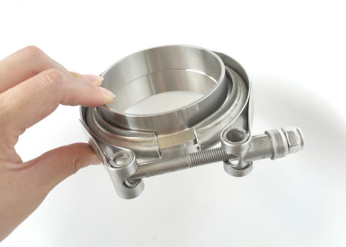 Custom V Band 3 Inch Exhaust Clamp Flange Heavy Duty Tube Clamp Iso Certified