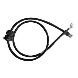 China RJ45 Crystal Head Industrial Wire Harness Assembly CAT5E Black 790mm wholesale